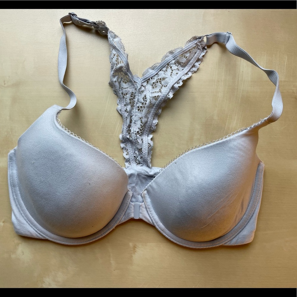Victoria’s Secret Lightly Lined Demi Racerback Bra (front closing)